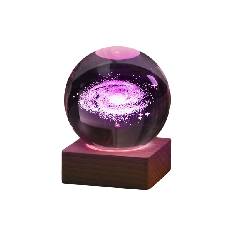 Colorful Cosmos Glass Ball Table Lamp - Befez