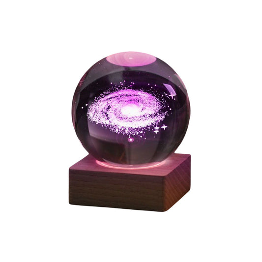 Colorful Cosmos Glass Ball Table Lamp - Befez