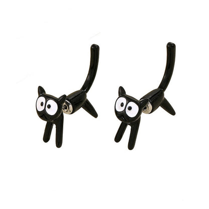 Adorable Cat Stud Earrings