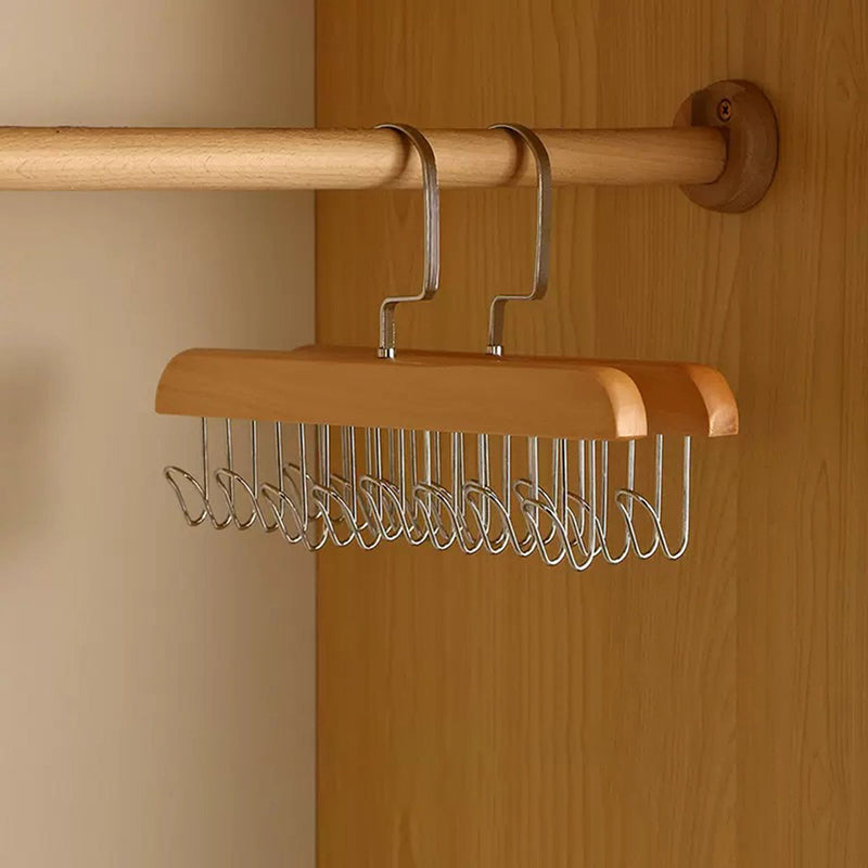 Sturdy Space-Saving Coat Rack with Hooks