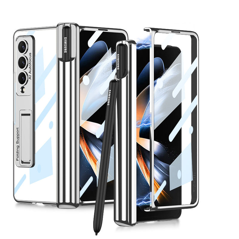 Slim Samsung Fold Phone Case with Built-in Screen Protector