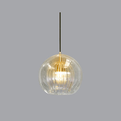 Warm Globe Pendant Light - Soft Home Lighting Fixture