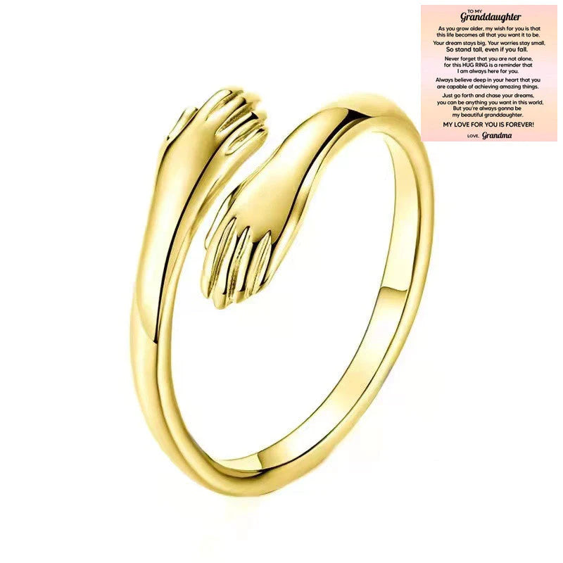 Lovely Heart Shaped Hug Ring - Befez