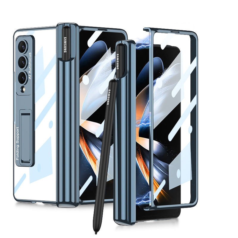 Slim Samsung Fold Phone Case with Built-in Screen Protector