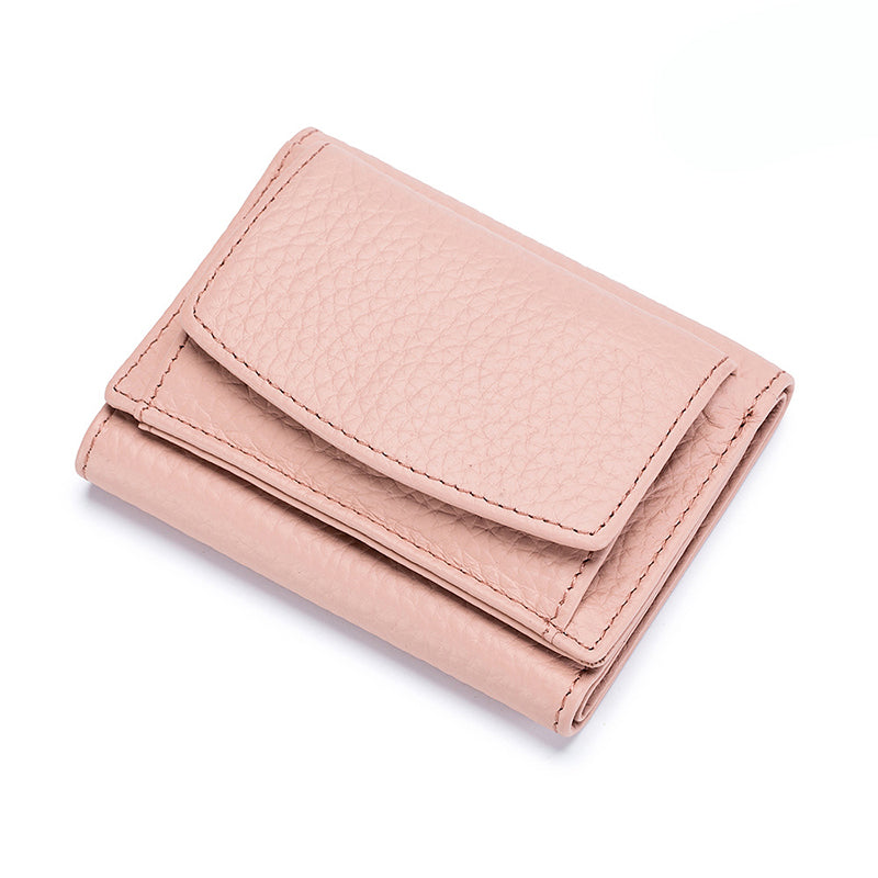 Compact Ladies Mini Fold Wallet