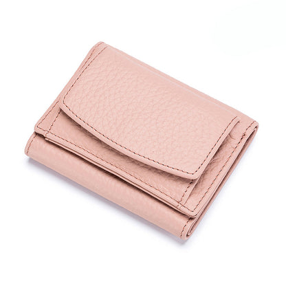Compact Ladies Mini Fold Wallet