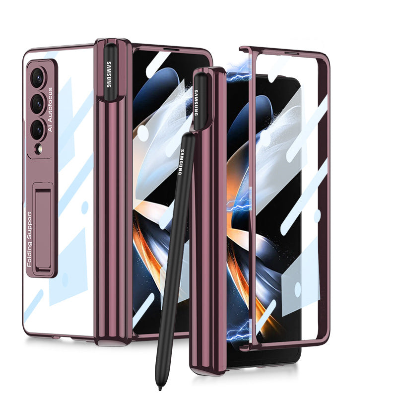Slim Samsung Fold Phone Case with Built-in Screen Protector