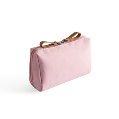 Spacious Double Zip Makeup Pouch