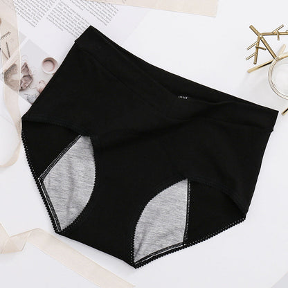 Comfortable High-Waisted Leakproof Underwear