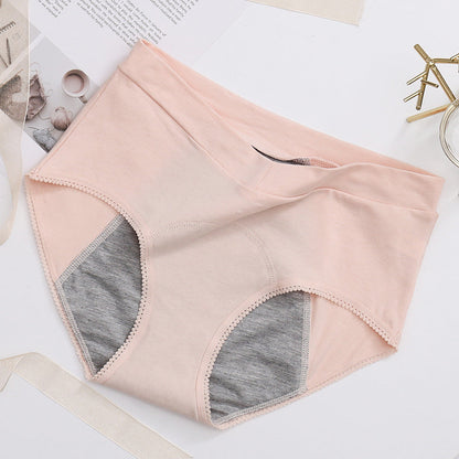 Comfortable High-Waisted Leakproof Underwear