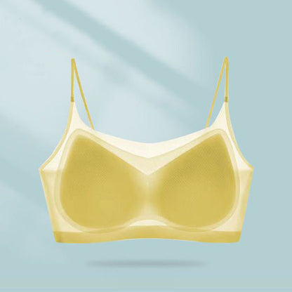 Slim Cooling Bra Made of Breathable Silk