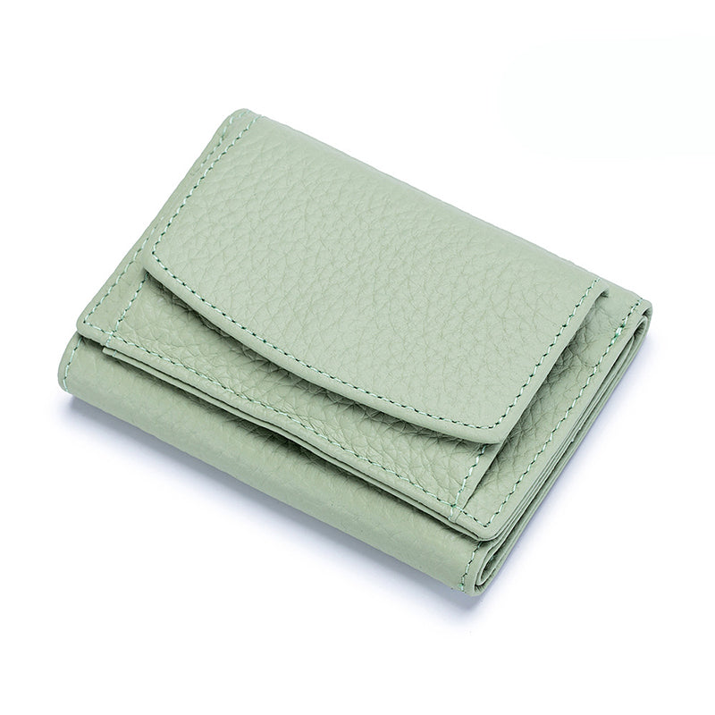 Compact Ladies Mini Fold Wallet