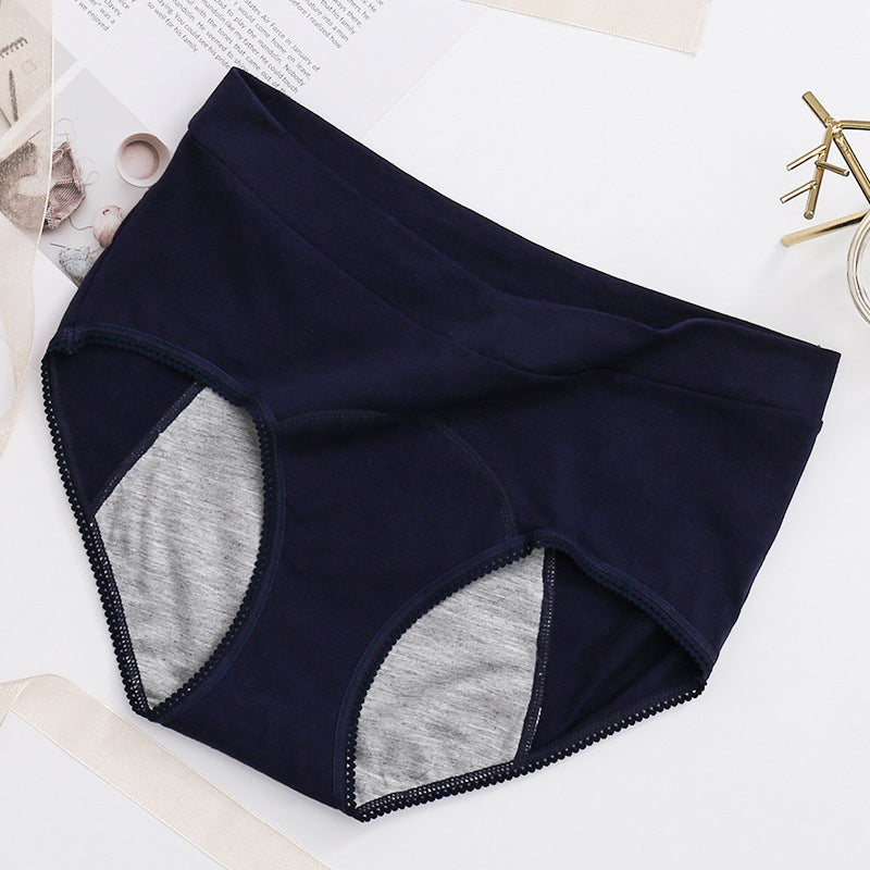 Comfortable High-Waisted Leakproof Underwear