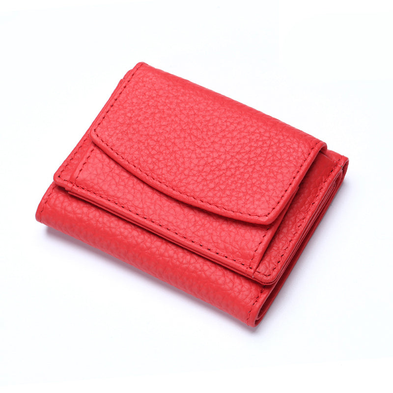 Compact Ladies Mini Fold Wallet