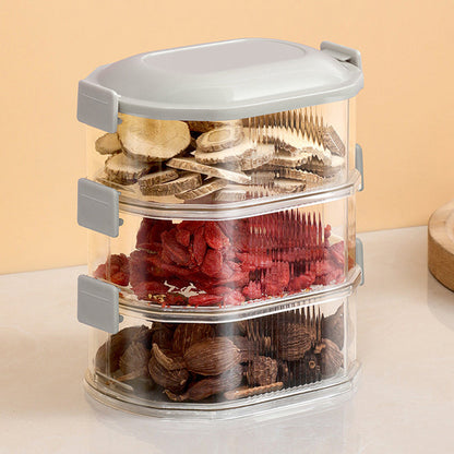 Spice Organizer Multi Compartment Storage Container