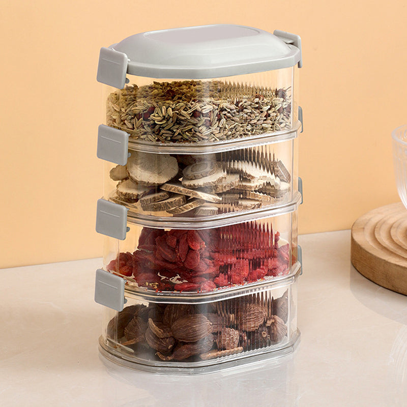 Spice Organizer Multi Compartment Storage Container