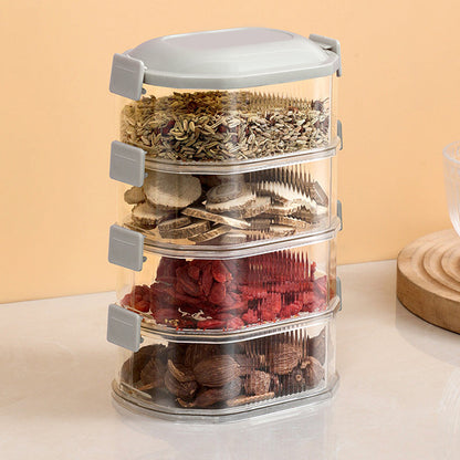 Spice Organizer Multi Compartment Storage Container