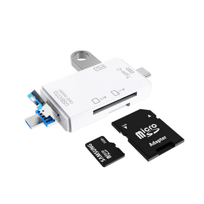 Multi-Function 6-in-1 Memory Card Reader