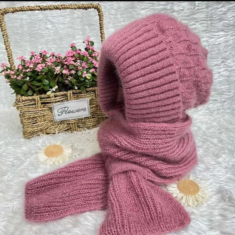 Warm Windproof Hearing Protection Hat Set