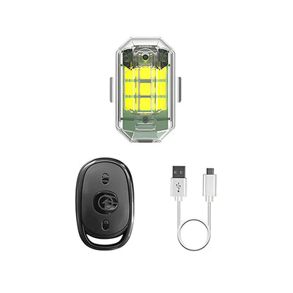 Bright LED Bike Tail Light - Rechargeable Wireless Brake Signal - Befez