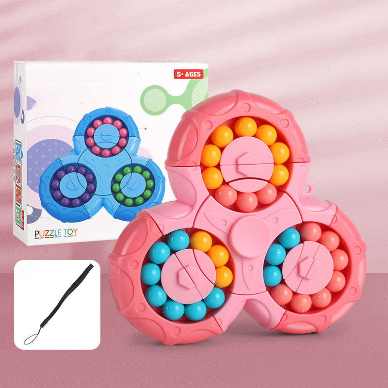 Cool 2-in-1 Rotating Puzzle Cube - Befez