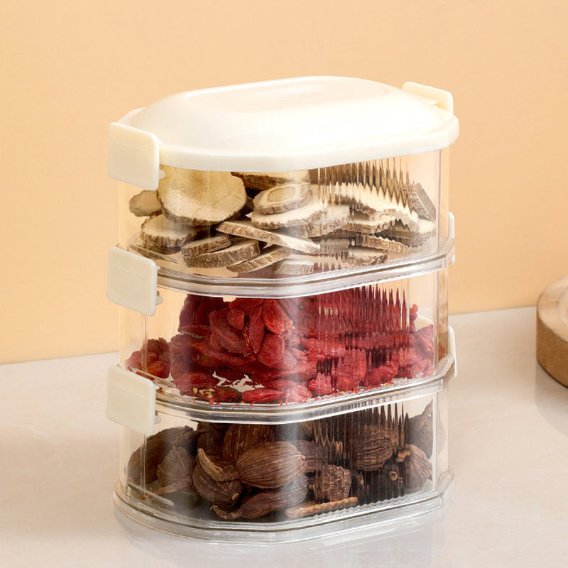 Spice Organizer Multi Compartment Storage Container
