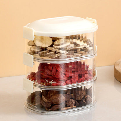Spice Organizer Multi Compartment Storage Container