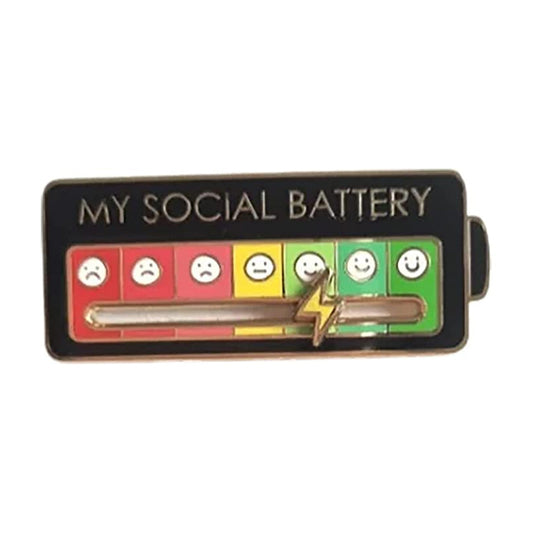 Colorful Mood Indicator Pin Badge - Befez