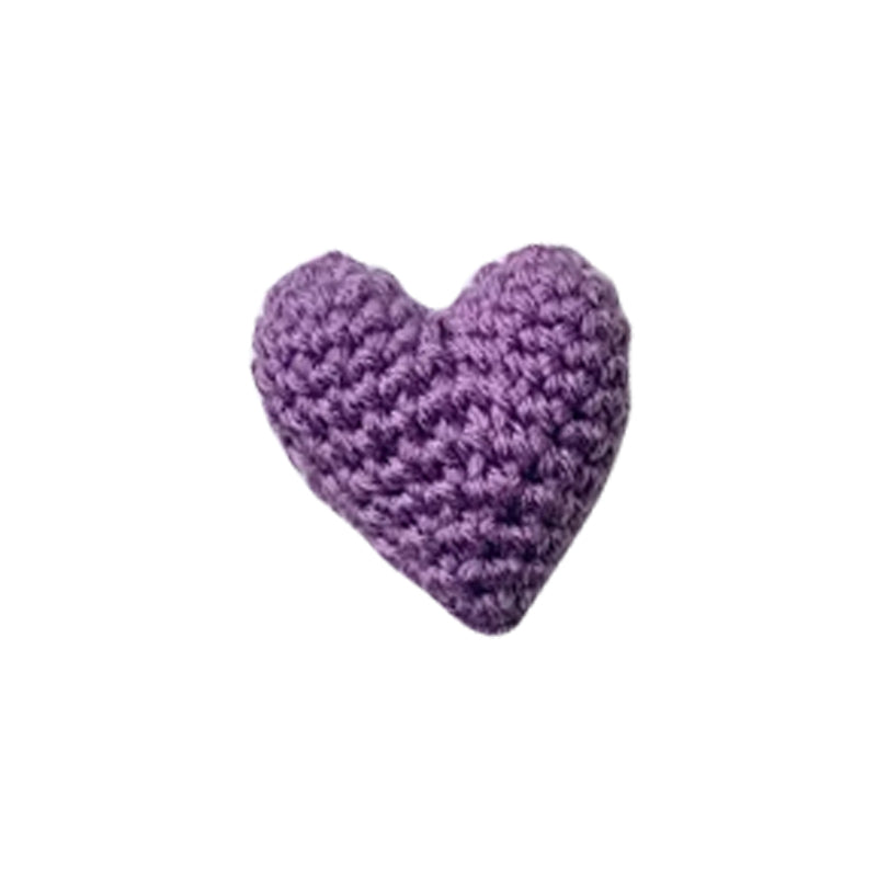 Colorful Handmade Heart Shaped Purse