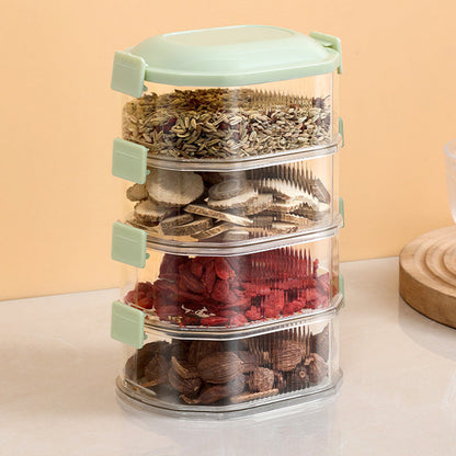Spice Organizer Multi Compartment Storage Container