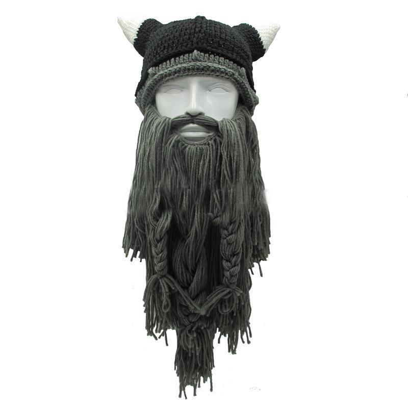 Warm Viking Winter Beanie Hat