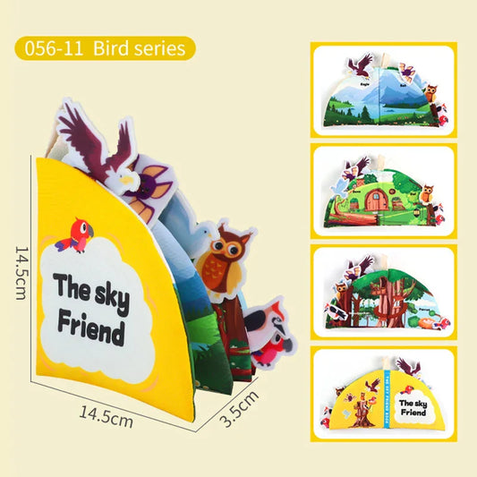 Befez | Sensory Baby Book - Interactive Touch & Feel Toy - Befez