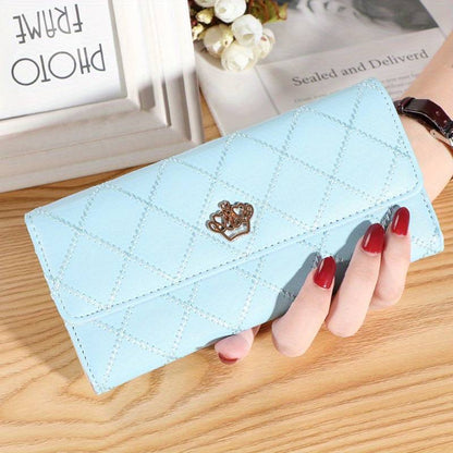 Fashionable Triangle Leather Wallet