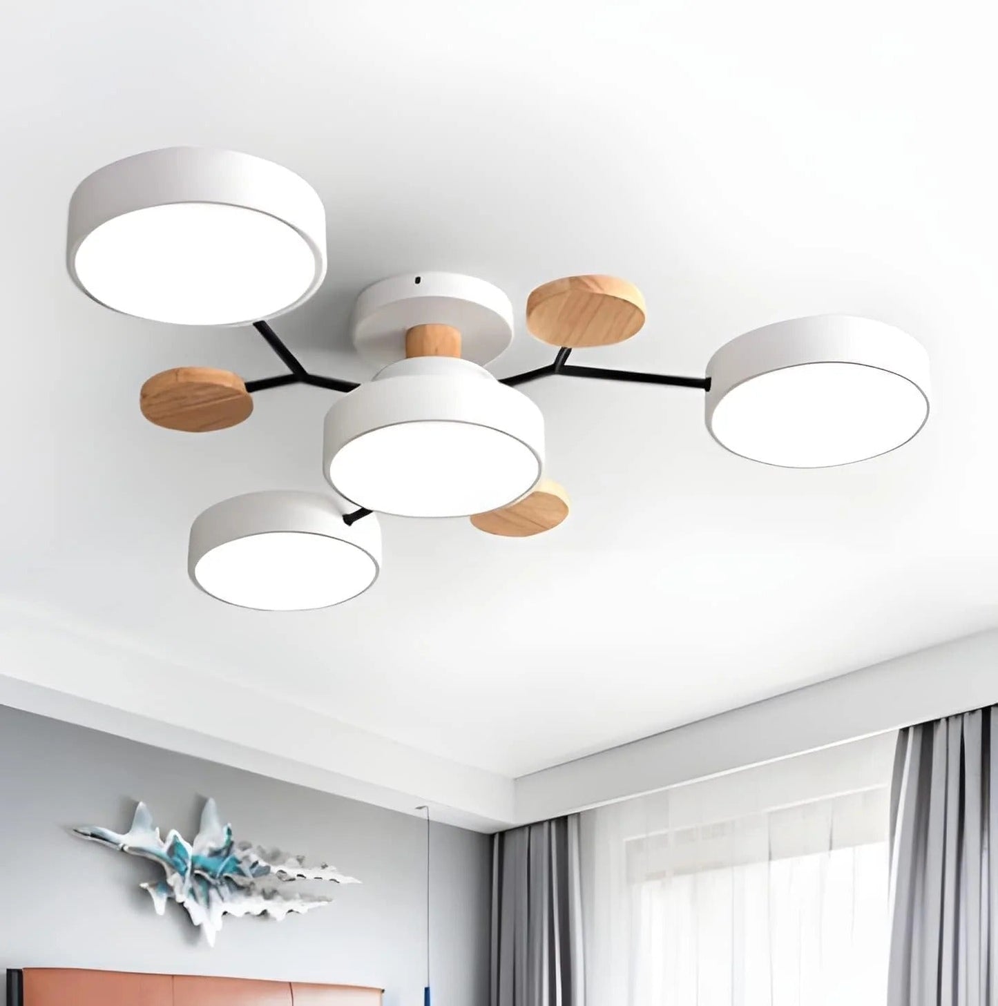 Sleek LED Ceiling Flush Mount Light Fixture