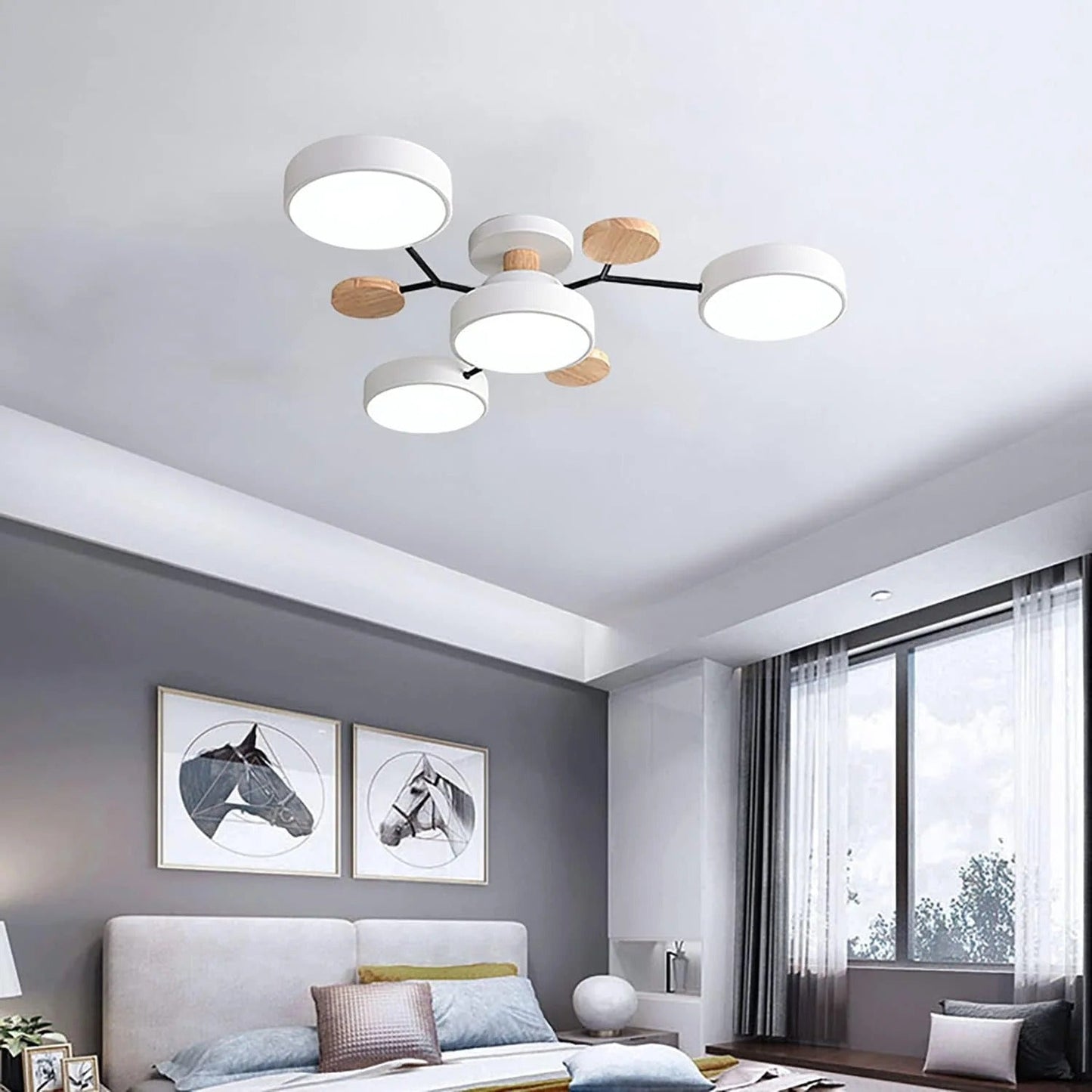 Sleek LED Ceiling Flush Mount Light Fixture
