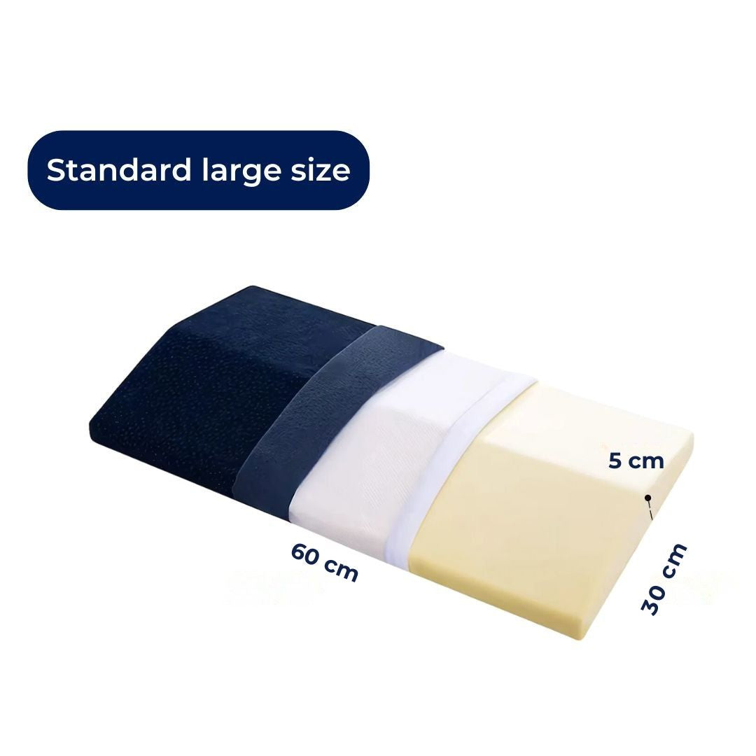 Contour Back Support Pillow for Sleep Relief
