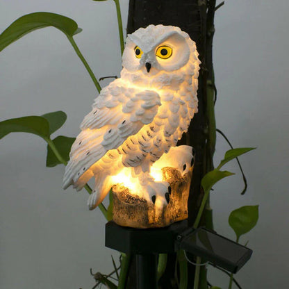 Solar Powered Owl Outdoor Lamp - Befez