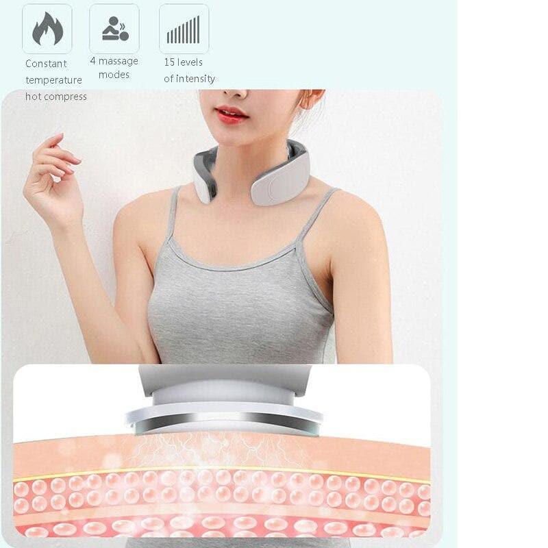 Relaxing Neck Massager with Deep Pulse Modes