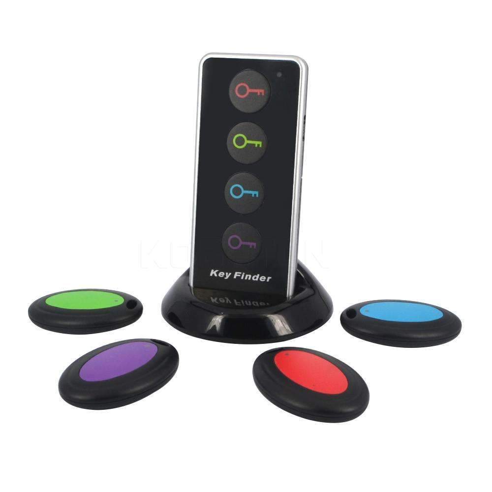 Wireless Key Finder with LED Light and 4 Receivers