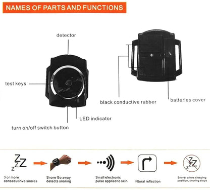 Stop Snore Wristband - Sleep Better Tracker