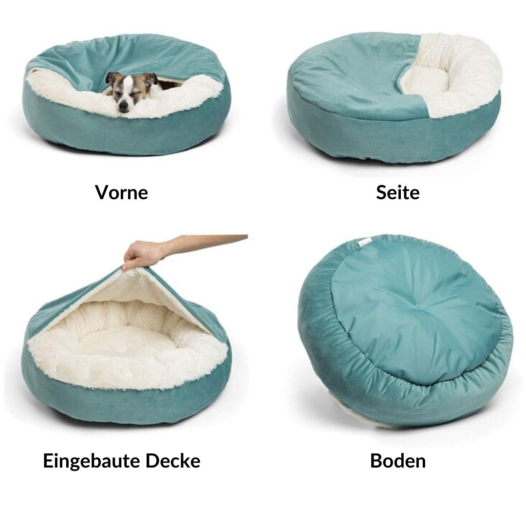Cozy Pet Hideaway Cave Bed - Befez