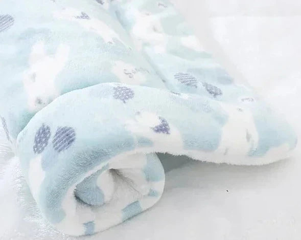Cozy Plush Kitten Throw Blanket