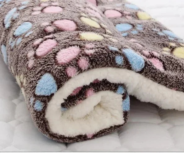 Cozy Plush Kitten Throw Blanket