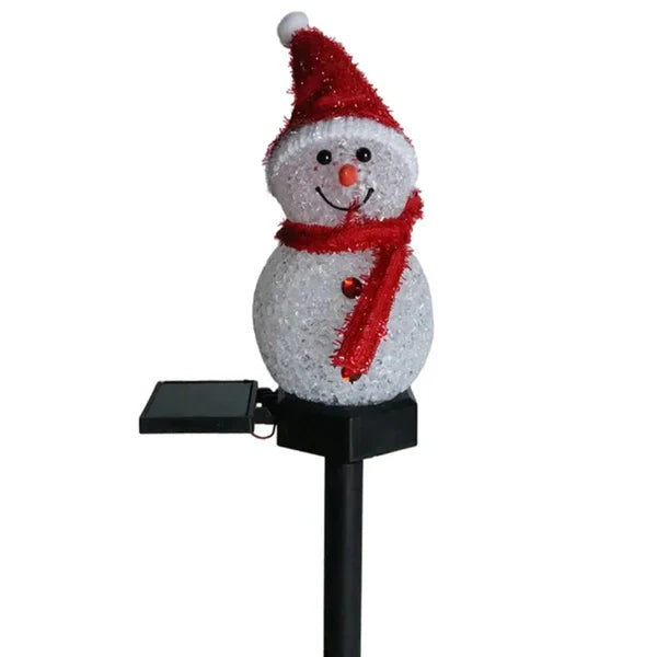 Outdoor Solar Powered Snowman Light - Befez