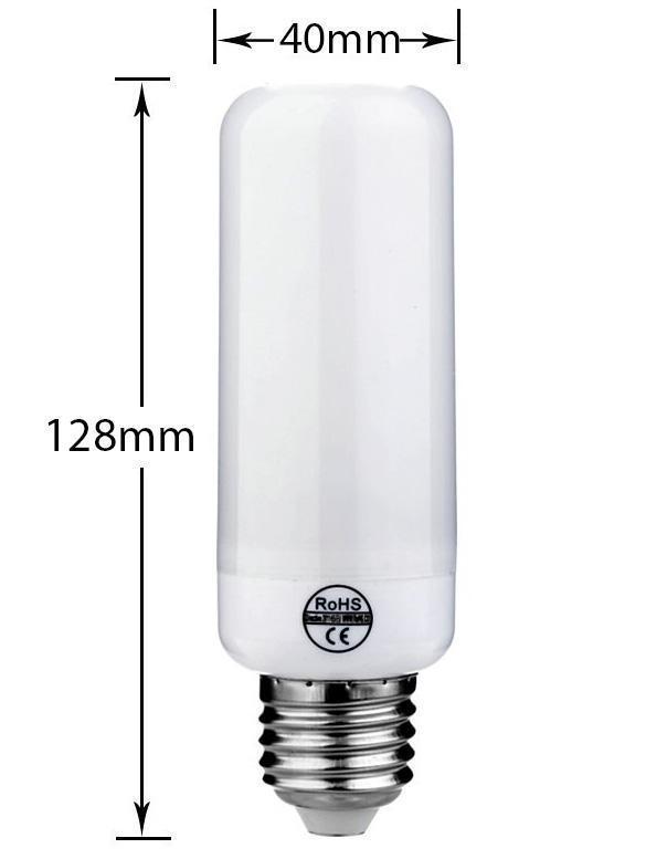 Colorful Outdoor Solar Flame Lamp
