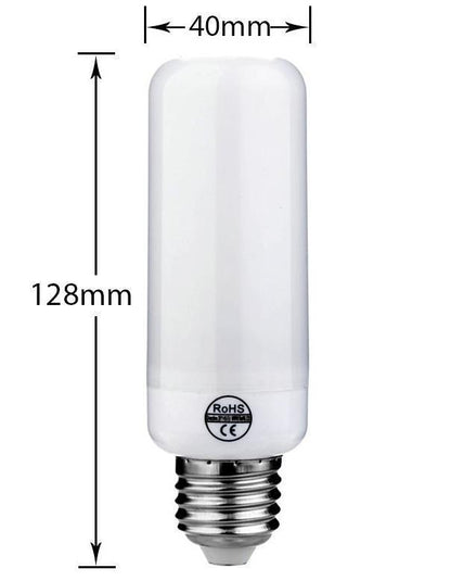 Colorful Outdoor Solar Flame Lamp