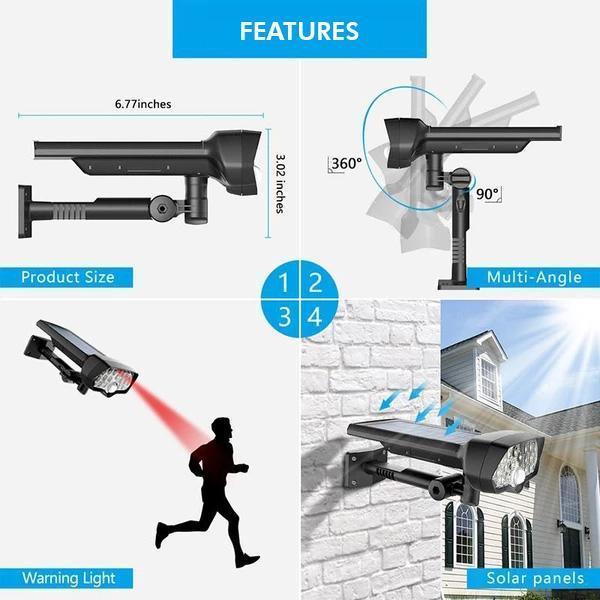 Powerful Outdoor Solar Flashlight