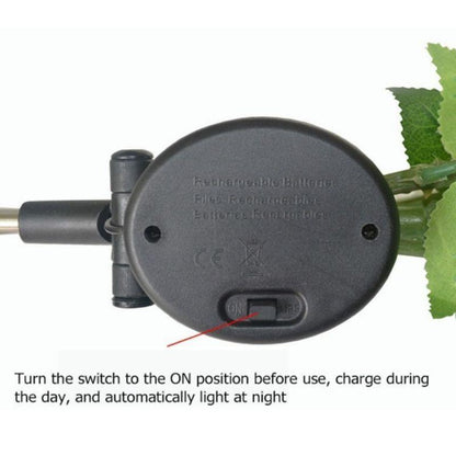 Colorful Solar Power Rose Lights
