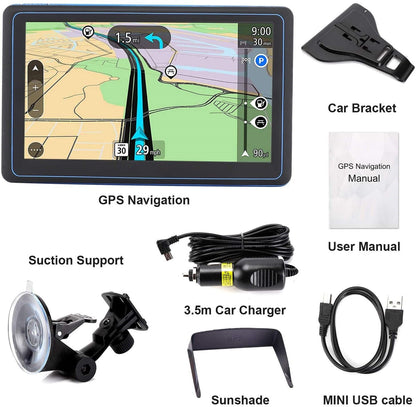 Compact 7 Sat Nav with Live Traffic and Europe Maps