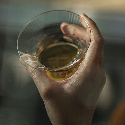 Unique Spinning Whiskey Glass
